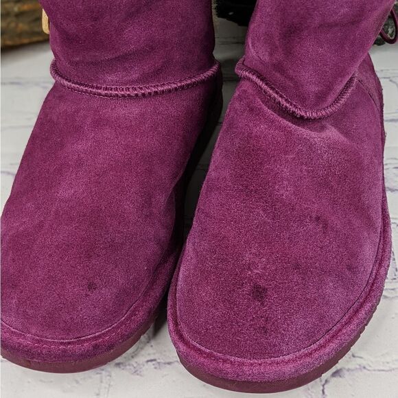 Bearpaw Abigail Boots - Plum Deep Purple - Picture 9 of 12